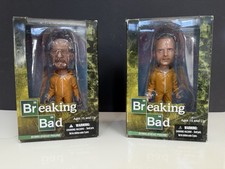 Ternos amarelos de laboratório Breaking Bad Walter White + Jesse Pinkman Mezco Bobbleheads! comprar usado Ternos amarelos de laboratório Breaking Bad Walter White + Jesse Pinkman Mezco Bobbleheads! comprar usado  Enviando para Brazil