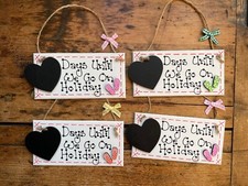 Holiday countdown chalkboard for sale  MANSFIELD