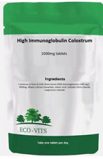 Comprimidos de colostro de alta imunoglobulina ECO-VITS 1000mg comprar usado  Enviando para Brazil