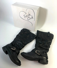Evans black leather for sale  HOVE