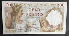 Billet 100 francs d'occasion  Expédié en Belgium