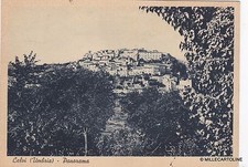 Calvi panorama 1957 usato  Roma