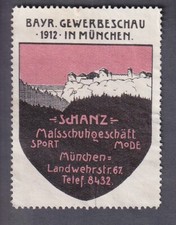 Vignette reklamemarke bayrisch gebraucht kaufen  Schleiz