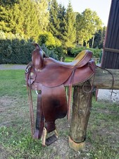 Westernsattel deuber partner gebraucht kaufen  Niederbobritzsch