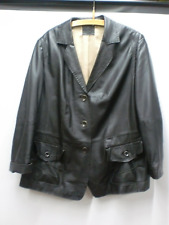 Brauner leder blazer gebraucht kaufen  Eisfeld