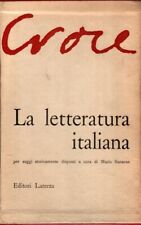 Letteratura italiana. vol. usato  Scandicci