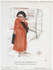 Alexandre iacovleff manteau d'occasion  Longueville-sur-Scie