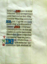 Ca.1475 boh.manuscript leaf for sale  Escondido