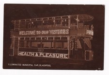 Postcard illuminated municipal for sale  SHEFFIELD