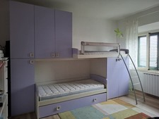 Letto castello materassi usato  Viareggio