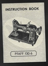 Folheto de instruções para máquina de costura Pfaff 130-6 década de 1930 comprar usado  Enviando para Brazil
