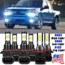 Bombilla de faro LED + luz antiniebla 6000K para Para Chevy Colorado 2010-2012, usado comprar usado  Enviando para Brazil
