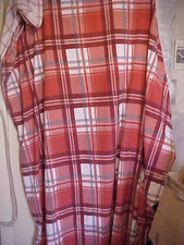 Red white tartan for sale  WHITLEY BAY