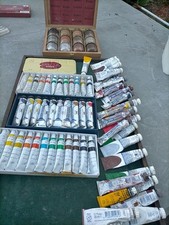 Lot tubes peinture d'occasion  Saint-Amand-Montrond