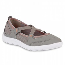  Tênis Athletech Feminino Aloha Cinza Laranja Mary Jane Slip-On #40975  , usado comprar usado  Enviando para Brazil