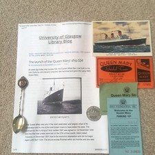 Cunard rms queen for sale  OBAN