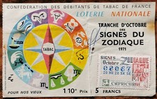 Billet loterie octobre d'occasion  Aunay-sur-Odon