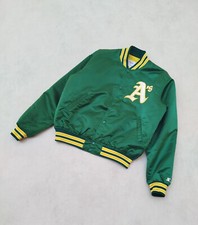 Jaqueta masculina vintage Starter Diamond Collection Oakland Athletics A's MLB GG comprar usado  Enviando para Brazil