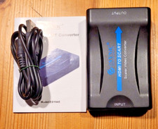 Mini hdmi scart gebraucht kaufen  Dinkelsbühl