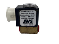 Válvula solenóide de ar de ação direta AVS 7231A/1002/182 3/2 NC G1/8 230V AC 0-8 bar comprar usado  Enviando para Brazil
