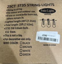 Patio lights string for sale  South Ozone Park
