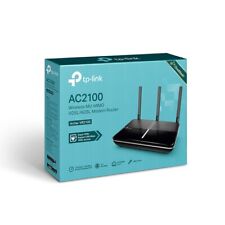 Roteador Modem OneMesh TP-LINK AC2100 Archer VR2100 ADSL/VDSL - Preto comprar usado  Enviando para Brazil