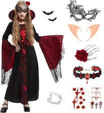 Costume vampiro bambina usato  Roma