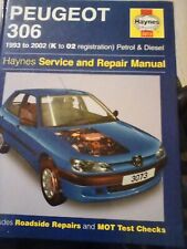 Haynes manual peugeot for sale  KING'S LYNN