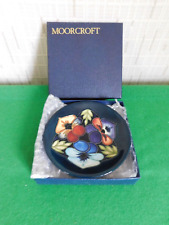 Moorcroft coaster pin for sale  LLANDEILO