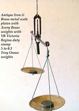 Antique hand scales for sale  FAKENHAM