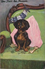 Vintage dackel dachshund d'occasion  Expédié en Belgium