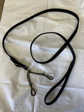 Black leather show for sale  COLCHESTER