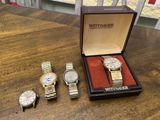 United Parcel Service UPS Wittnauer 25 anos relógio de quartzo seguro direção diamantes, usado comprar usado  Enviando para Brazil