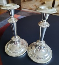 Kerzenständer aluminium silbe gebraucht kaufen  Hamburg