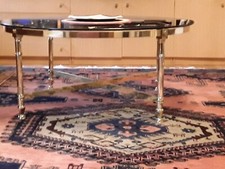 Runder glas couchtisch gebraucht kaufen  Landau