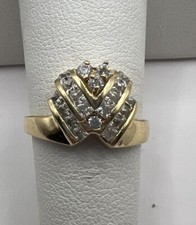 cz cluster gold ring 14k for sale cz cluster gold ring 14k for sale Hamel