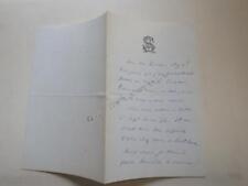 1880.lettre autographe aurelie d'occasion  Saint-Brieuc