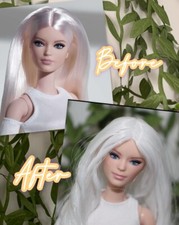 ÚNICA Muñeca Barbie rearraigada Aspectos Signature Modelo #6 Muñeca Hecha para Mover GXB28 segunda mano  Embacar hacia Mexico