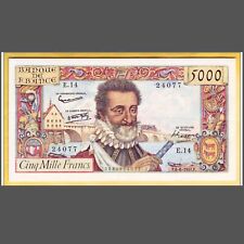 Billet français 5000 d'occasion  Carcassonne