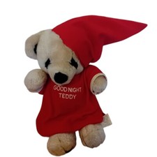 Vintage Mary Meyer 'Goodnight Teddy' Urso Bicho de Pelúcia com Camisola Removível comprar usado  Enviando para Brazil