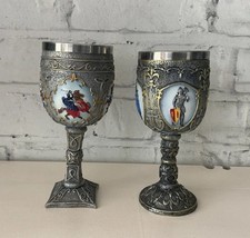 Metal goblet wine for sale  BISHOP'S STORTFORD