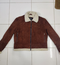 Jaqueta de couro marrom camurça bombardeiro B3 pele Sherpa piloto de voo aviador tamanho XL masculina comprar usado Jaqueta de couro marrom camurça bombardeiro B3 pele Sherpa piloto de voo aviador tamanho XL masculina comprar usado  Enviando para Brazil