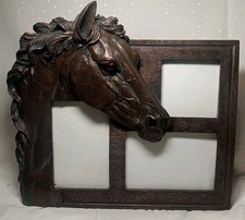 Moldura para quadro de resina 3D cabeça de cavalo equestre, usado comprar usado  Enviando para Brazil