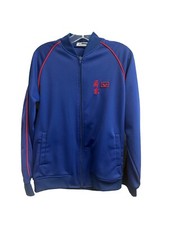 Usado, Jaqueta de pista masculina Kawasaki náilon azul marinho bolsos XL motocicleta bicicleta streetwear comprar usado  Enviando para Brazil