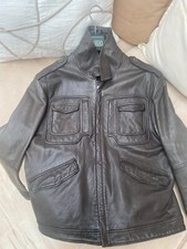Blouson cuir marron d'occasion  Thionville