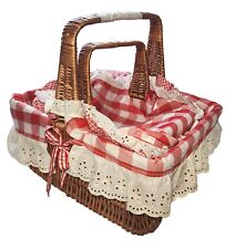 Wicker picnic baskets for sale  Ellwood City