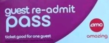 Amc guest admit for sale  Pompano Beach