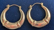 Creolen 333 gold gebraucht kaufen  Köln