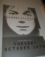 MICHAEL JACKSON "INVINCIBLE / YOU ROCK MY WORLD" PÔSTER PROMOCIONAL 2 LADOS EUA plano  comprar usado MICHAEL JACKSON "INVINCIBLE / YOU ROCK MY WORLD" PÔSTER PROMOCIONAL 2 LADOS EUA plano  comprar usado  Enviando para Brazil
