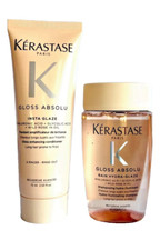 Xampu Kerastase Gloss Absolu Bain Hydra Glaze 80ml e esmalte Insta 75ml VIAGEM comprar usado  Enviando para Brazil
